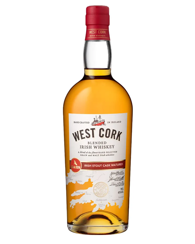 Купить Виски West Cork Stout Cask Matured 40% (0,7 л) оптом в Алматы
