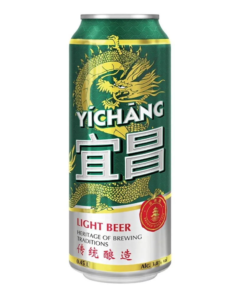 Купить Пиво Yichang Light Beer 3,8% Can (0,45 л) оптом в Алматы